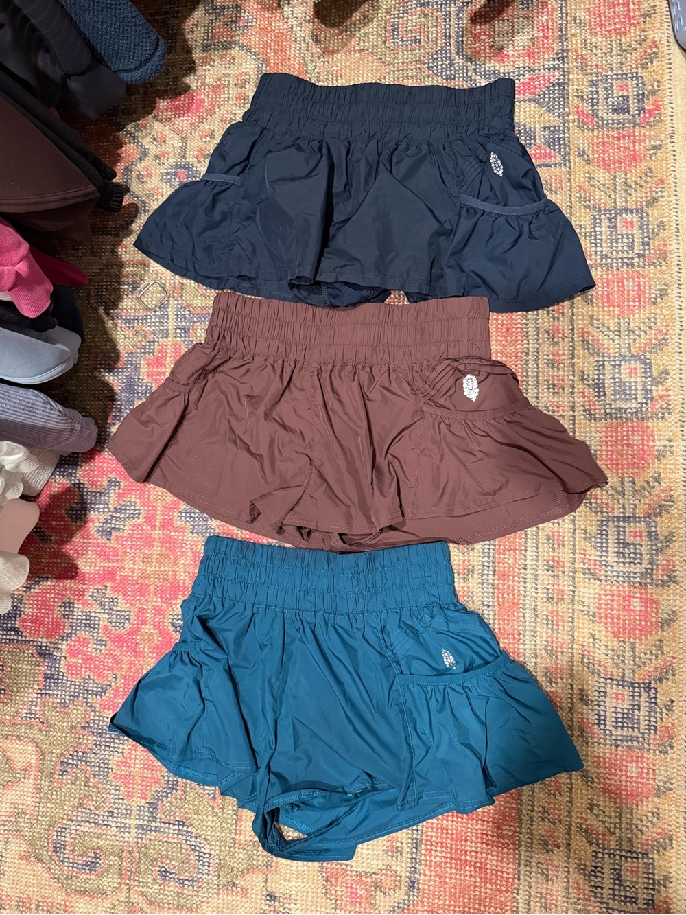 Free people movement get your flirt on short set